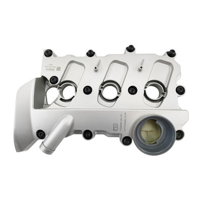 OE 06E103471G Cobertura de cabeça de motor de substituição de prata para C6